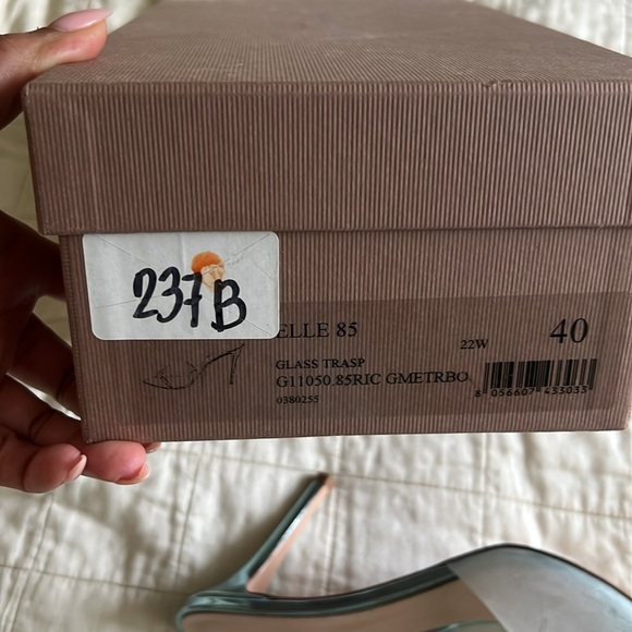 Gianvito Rossi Elle Plexi Mules - Picture 2 of 12